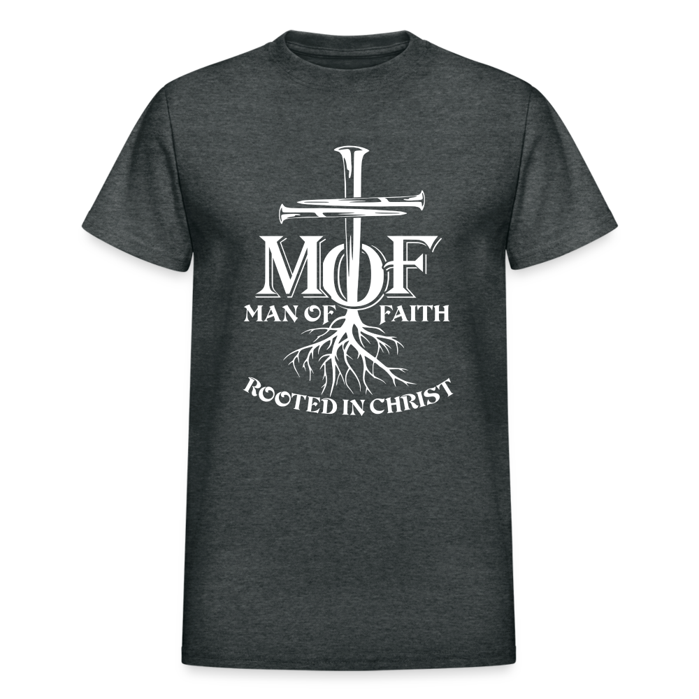 Man Of Faith - Rooted In Christ - deep heather