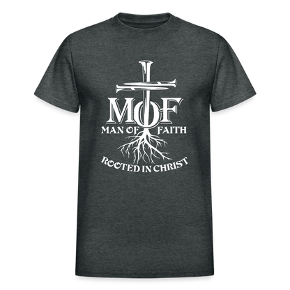 Man Of Faith - Rooted In Christ - deep heather
