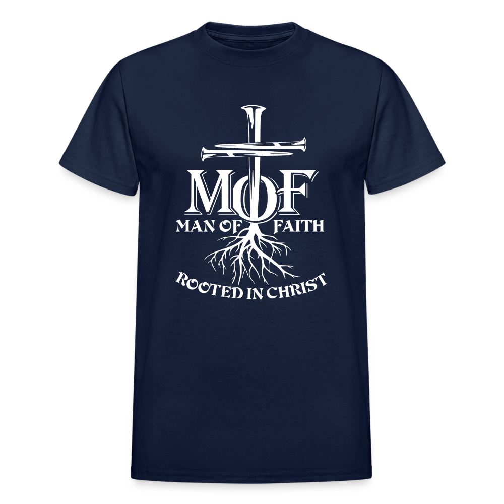 Man Of Faith - Rooted In Christ - navy