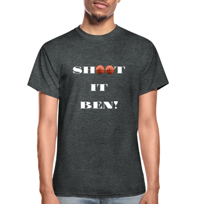 Shoot It Ben Unisex T-Shirt - deep heather