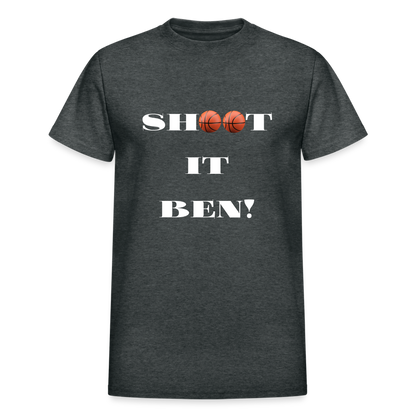 Shoot It Ben Unisex T-Shirt - deep heather