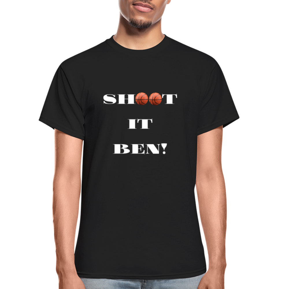 Shoot It Ben Unisex T-Shirt - black