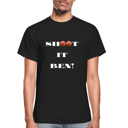 Shoot It Ben Unisex T-Shirt - black