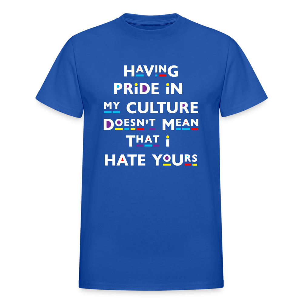 Pride In My Culuter Unisex T-Shirt - royal blue