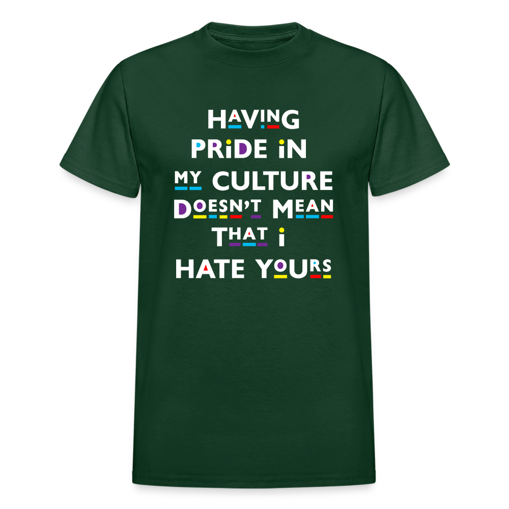 Pride In My Culuter Unisex T-Shirt - forest green