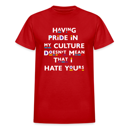 Pride In My Culuter Unisex T-Shirt - red