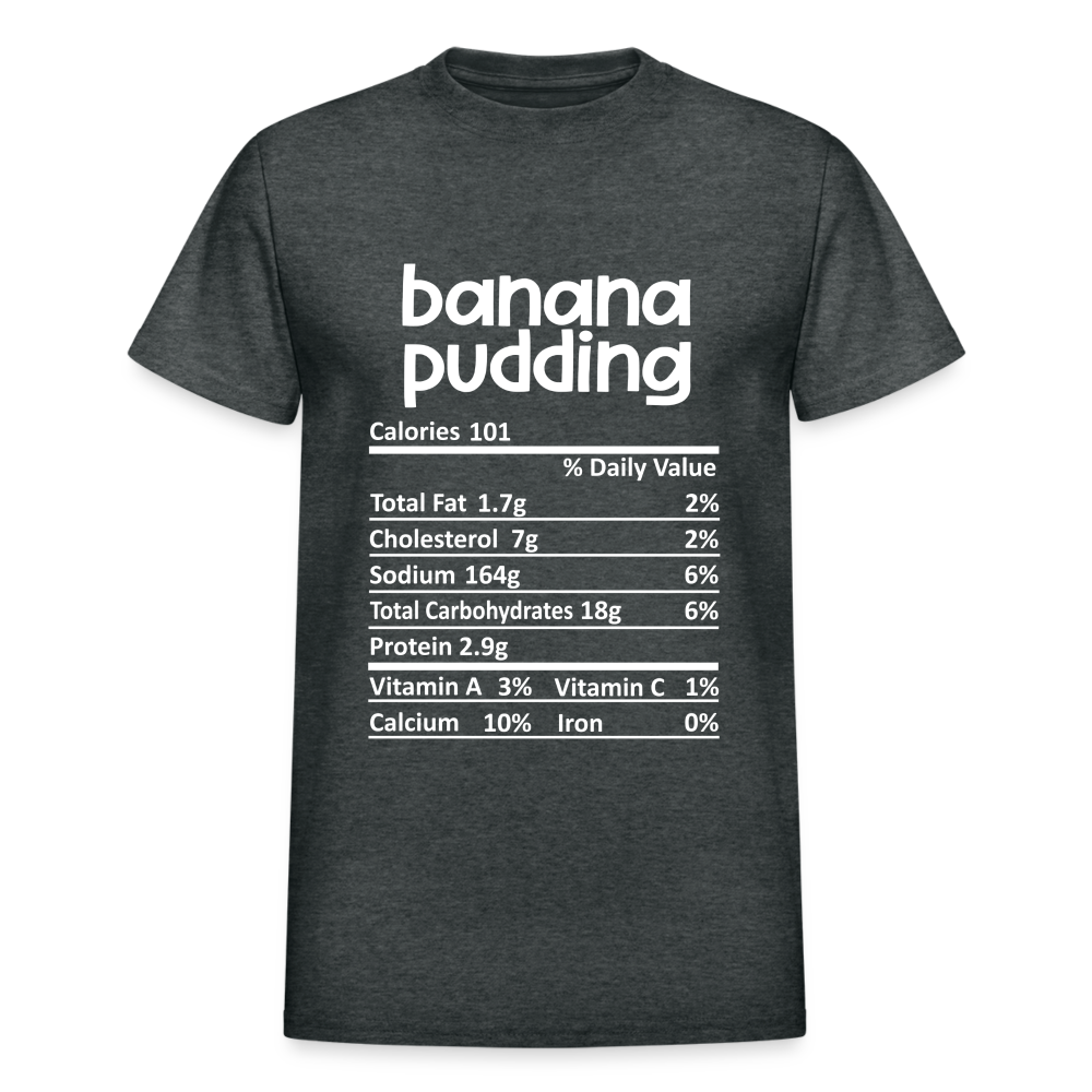 Banana Pudding Ingredients Unisex Shirt - deep heather