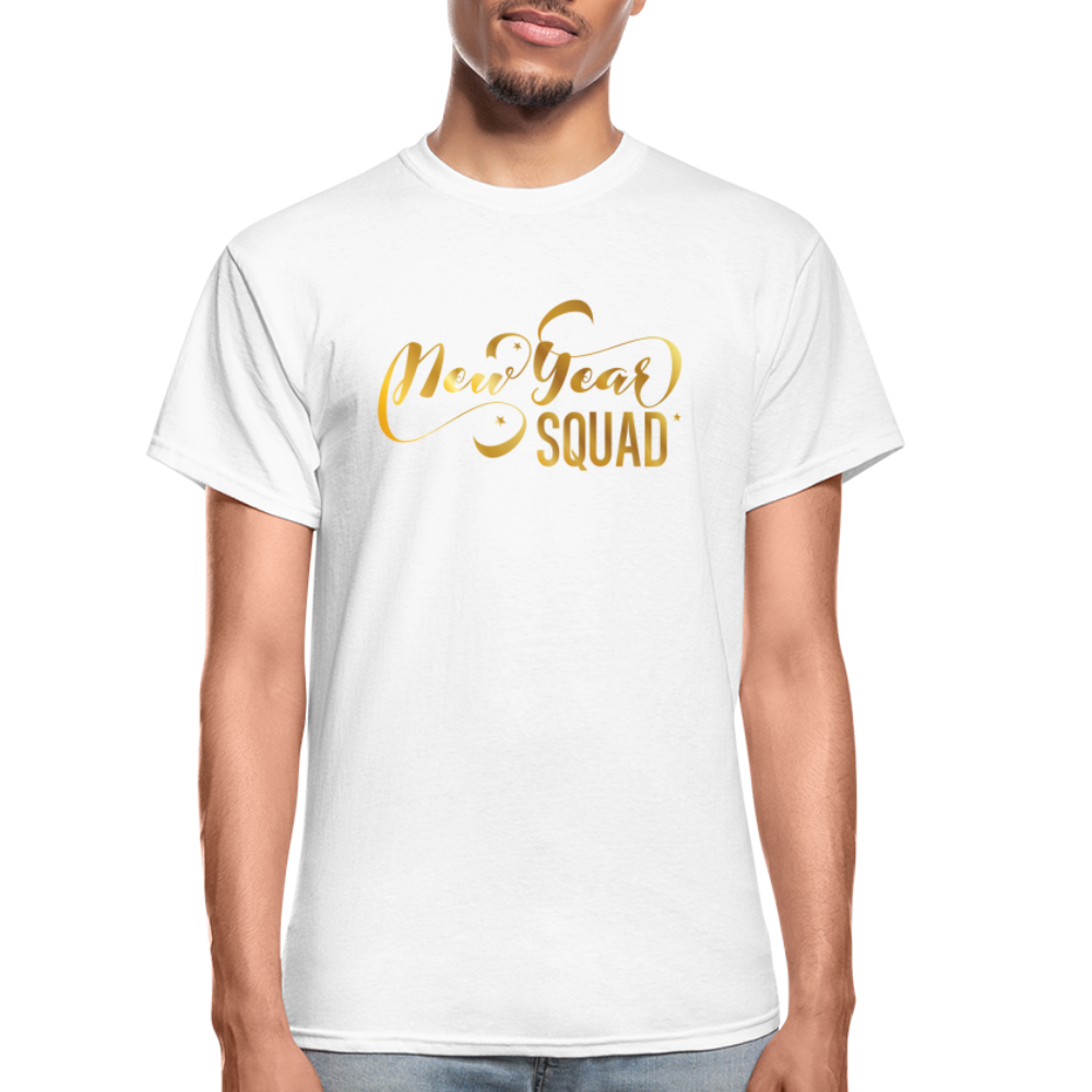 New Year Squad Unisex T-Shirt - white