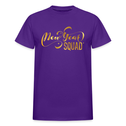 New Year Squad Unisex T-Shirt - purple