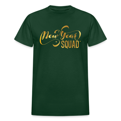 New Year Squad Unisex T-Shirt - forest green