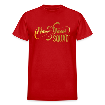 New Year Squad Unisex T-Shirt - red