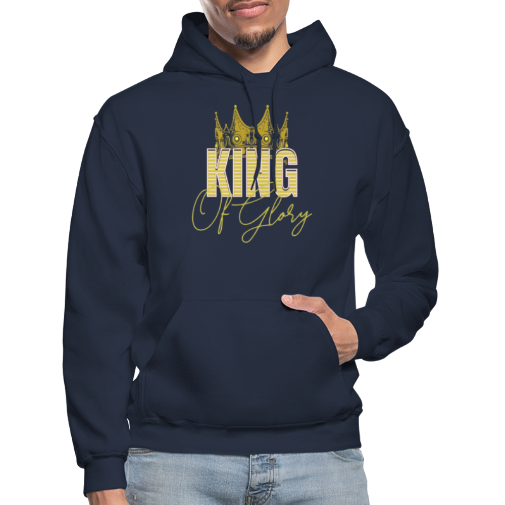 King Of Glory Unisex Hoodie - navy