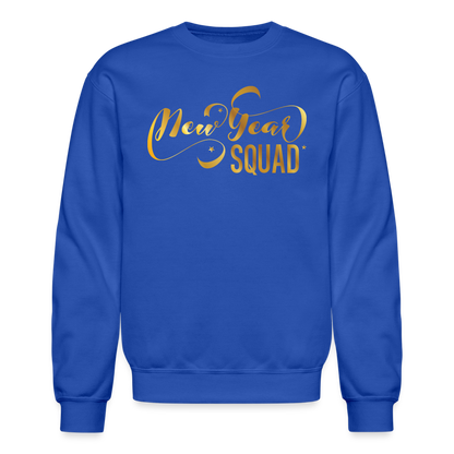 New Year Squad Crewneck Sweatshirt - royal blue