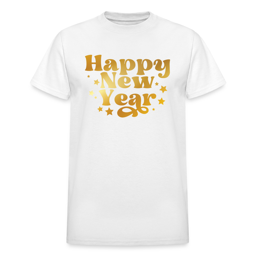Happy New Year Unisex T-Shirt - white
