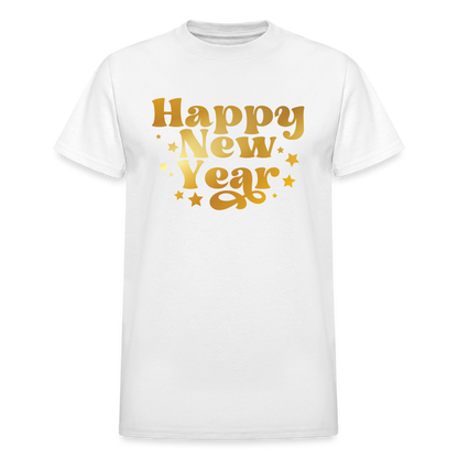 Happy New Year Unisex T-Shirt - white