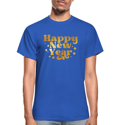 Happy New Year Unisex T-Shirt - royal blue