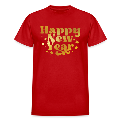 Happy New Year Unisex T-Shirt - red