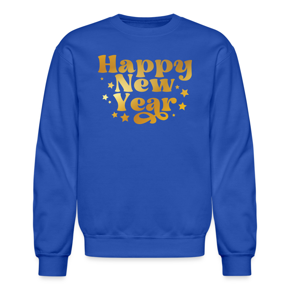 Happy New Year Unisex Crewneck Sweatshirt - royal blue