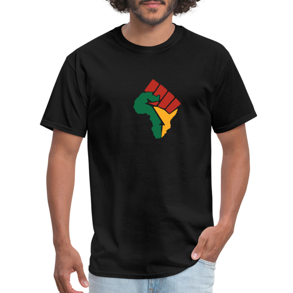 Africa Power Fist Unisex Classic T-Shirt - black