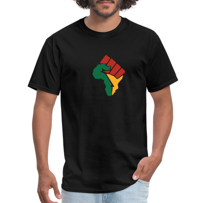 Africa Power Fist Unisex Classic T-Shirt - black