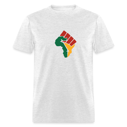 Africa Power Fist Unisex Classic T-Shirt - light heather gray