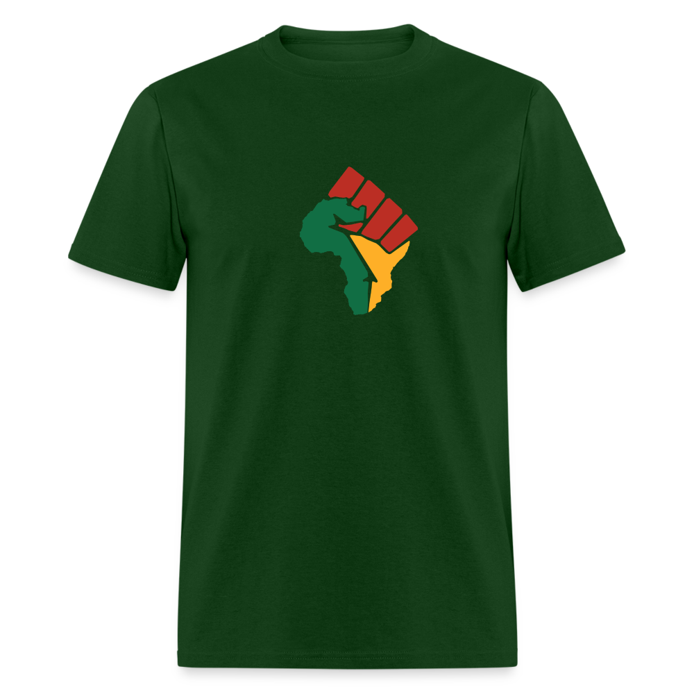 Africa Power Fist Unisex Classic T-Shirt - forest green