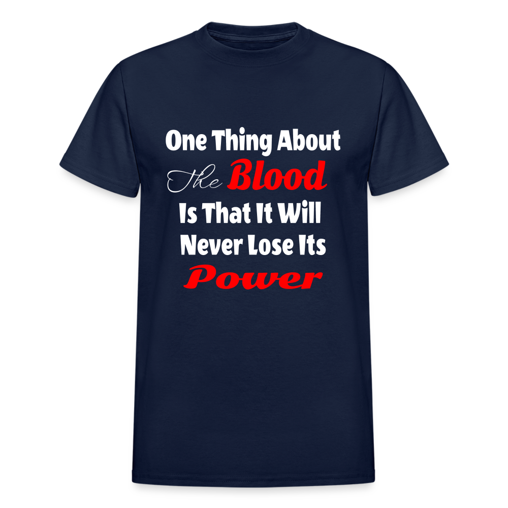 One Thing About The Blood... - navy