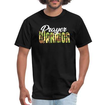 Prayer Warrior Unisex T-Shirt - black