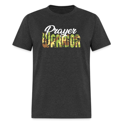 Prayer Warrior Unisex T-Shirt - heather black