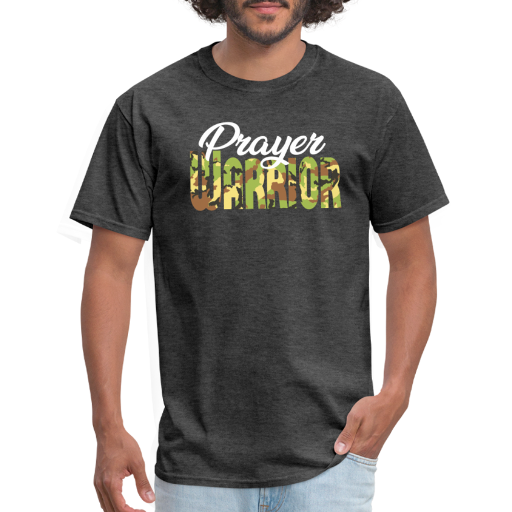 Prayer Warrior Unisex T-Shirt - heather black