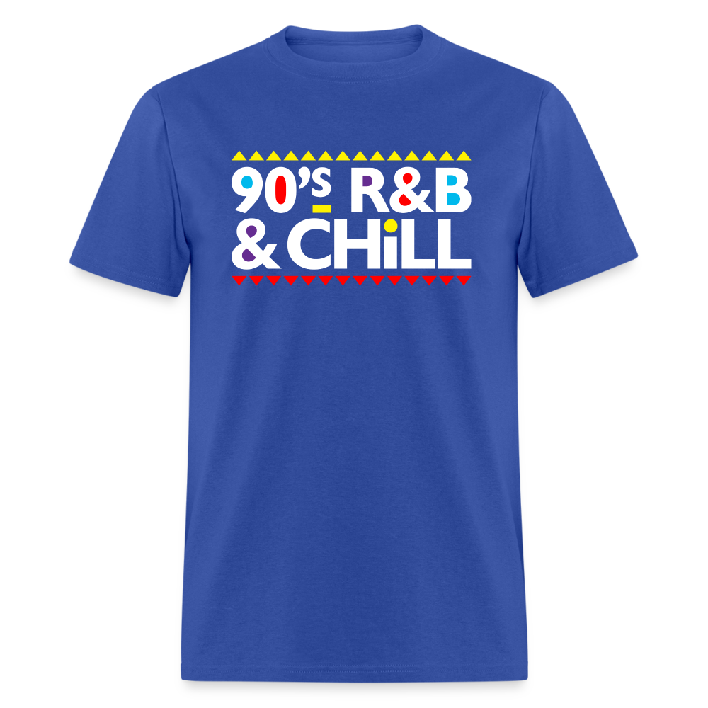 90's R&B & Chilll Unisex T-Shirt - royal blue