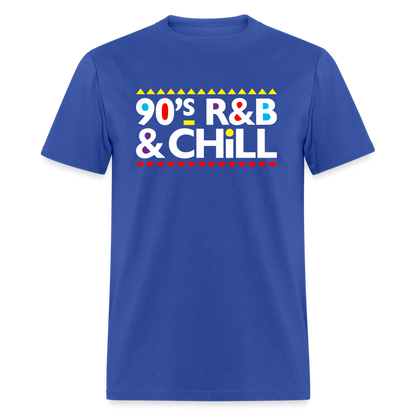 90's R&B & Chilll Unisex T-Shirt - royal blue