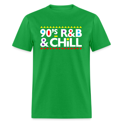 90's R&B & Chilll Unisex T-Shirt - bright green