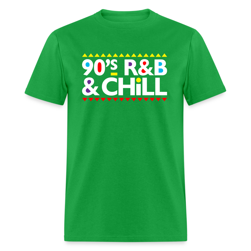 90's R&B & Chilll Unisex T-Shirt - bright green