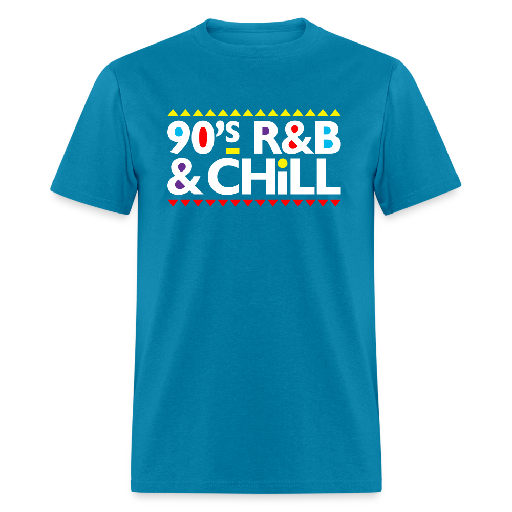 90's R&B & Chilll Unisex T-Shirt - turquoise