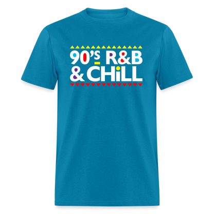 90's R&B & Chilll Unisex T-Shirt - turquoise
