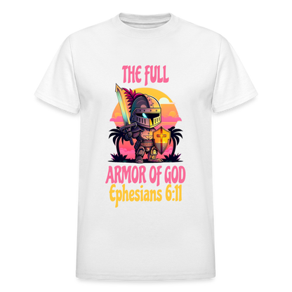 Full Armor of God T-Shirt - white