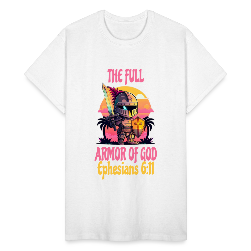 Full Armor of God T-Shirt - white
