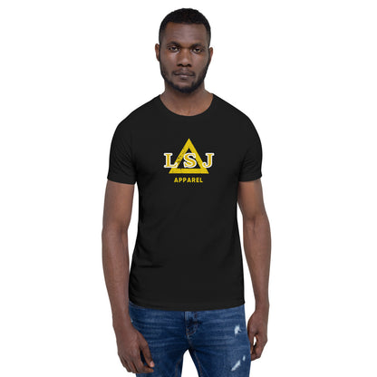 LSJ Brand T-Shirt Black