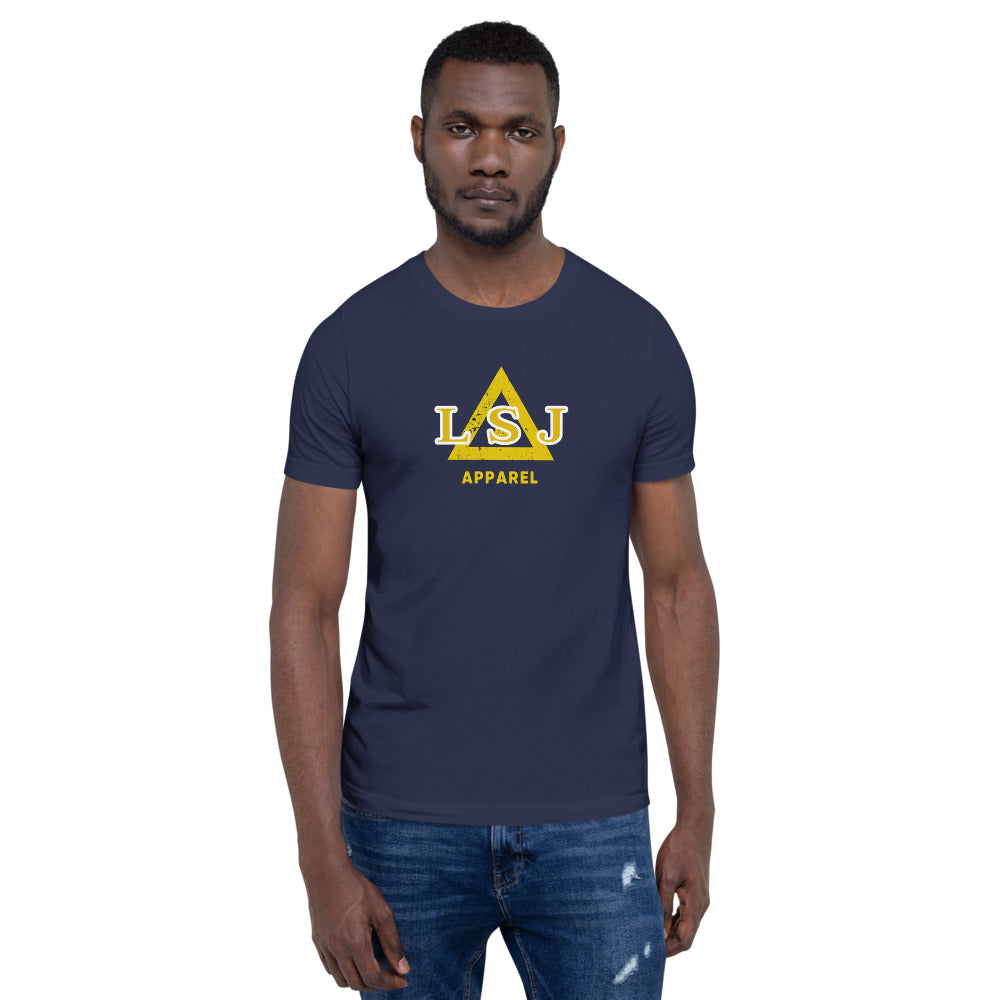 LSJ Brand T-Shirt Navy Blue