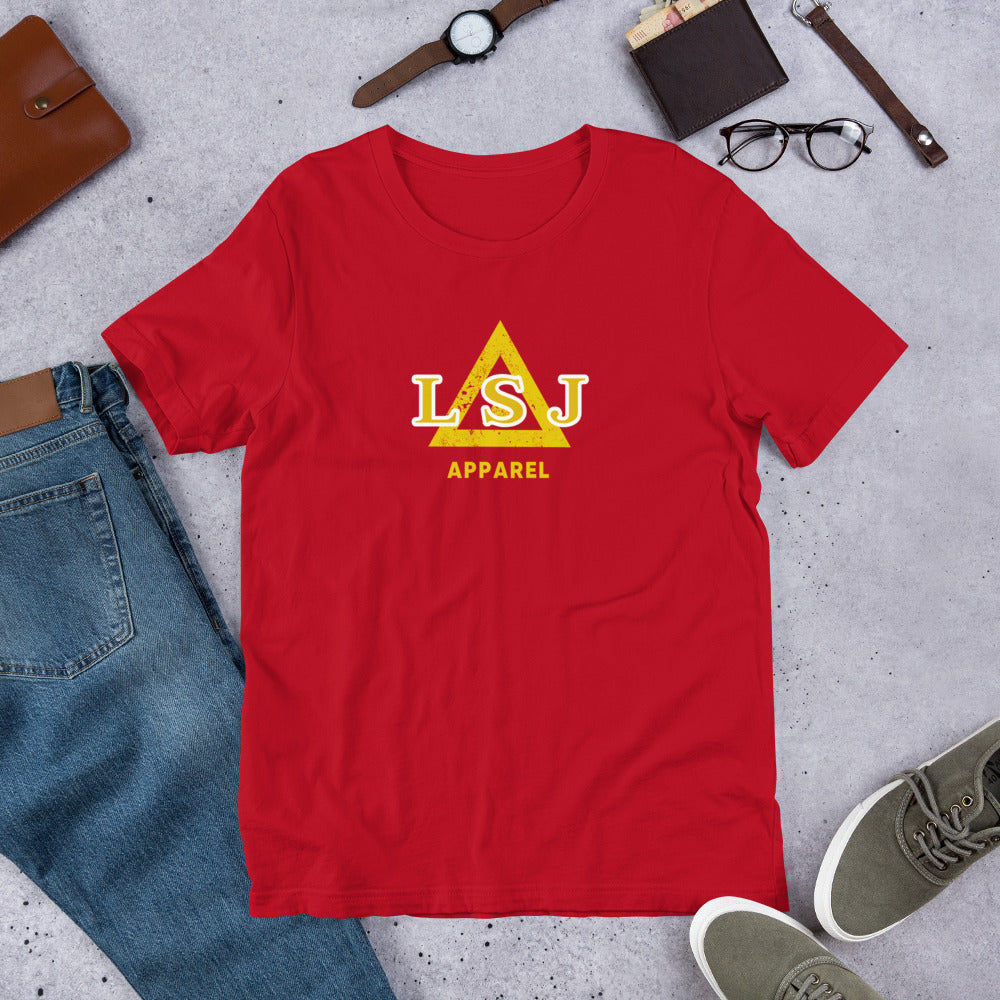 LSJ Brand T-Shirt Red