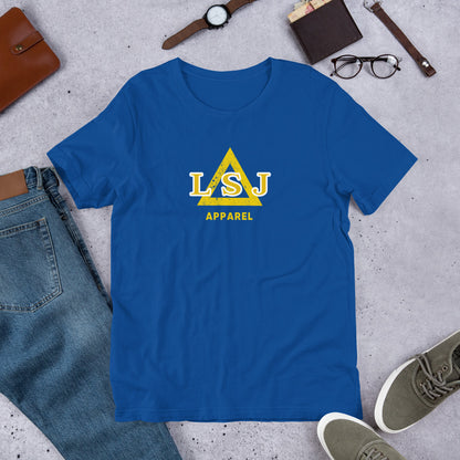 LSJ Brand T-Shirt Royal Blue